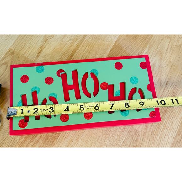 12PC Candy Cane Red White Christmas Holiday Decor Lights Stocking Holders Bells - Picture 8 of 10